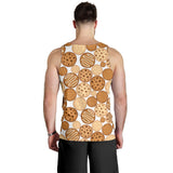 Various cookie pattern Men Tank Top