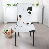 Cute Cows Pattern Dining Chair Slipcover