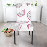 Dragon Fruit Pattern Dining Chair Slipcover