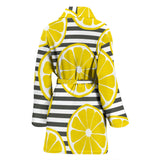 Slice Of Lemon Design Pattern Women'S Bathrobe