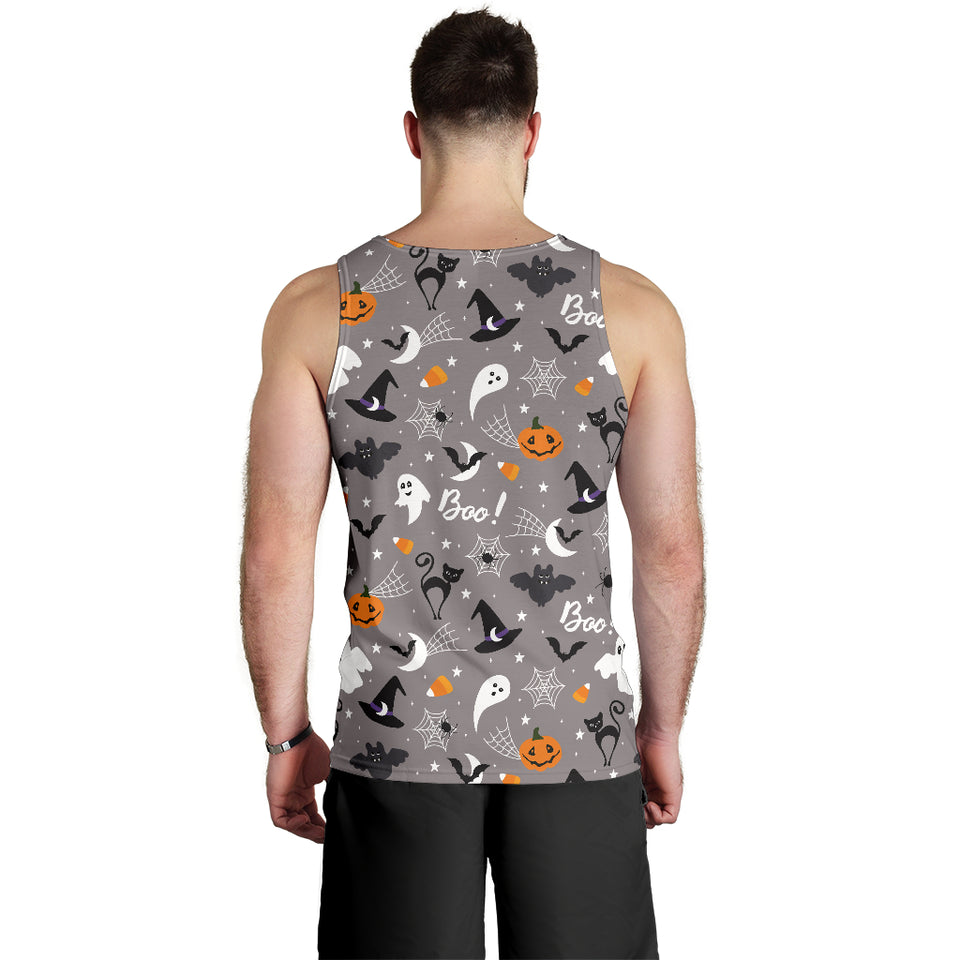 Halloween design pattern Men Tank Top