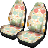 Bicycle Pattern Print Design 01 Universal Fit Car Seat Covers