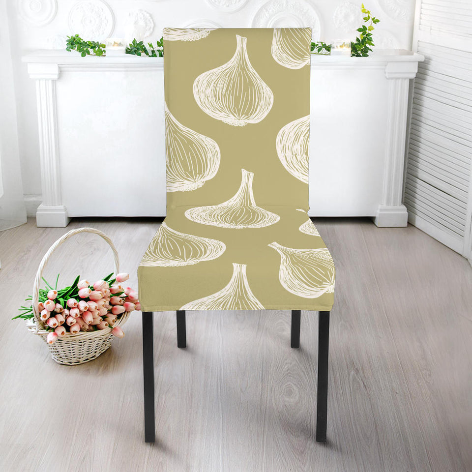 Garlic Design Pattern Dining Chair Slipcover