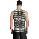 Coffee bean abstract modern pattern Men Tank Top