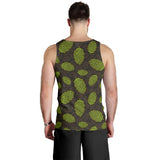 Hop pattern black background Men Tank Top