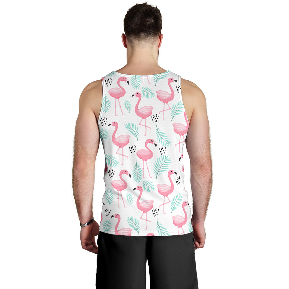 Cute flamingo pattern Men Tank Top