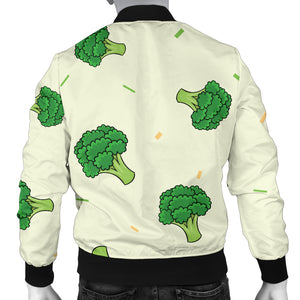 Broccoli Pattern Men'S Bomber Jacket