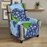 Watercolor grape pattern Chair Cover Protector