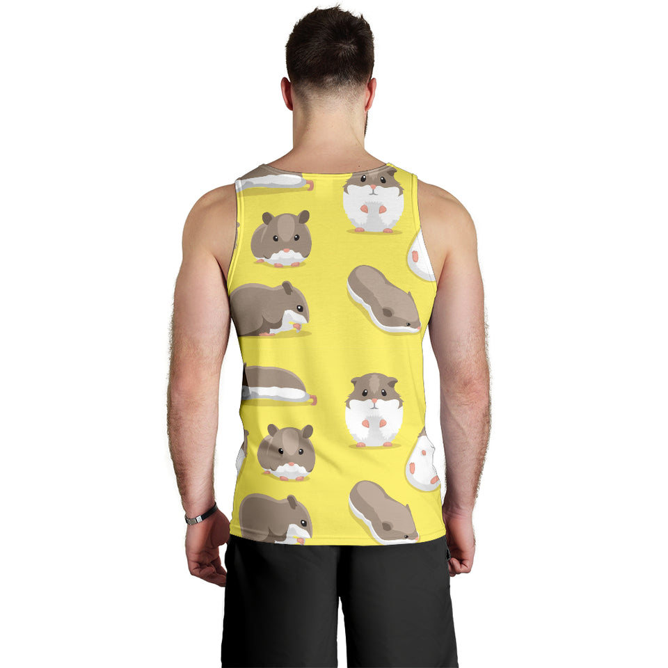 Cute Hamster pattern Men Tank Top