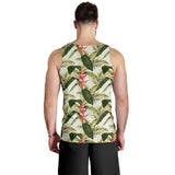 heliconia pattern Men Tank Top