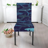Shark Pattern Dining Chair Slipcover