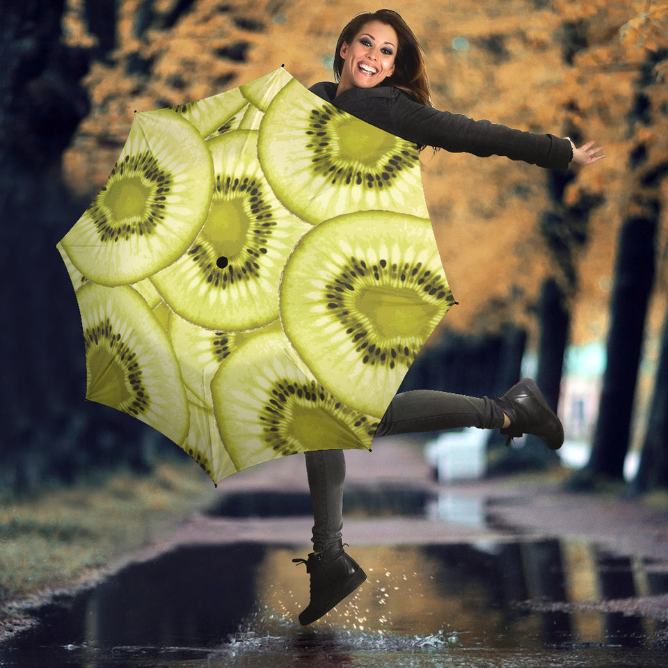 Sliced Kiwi Pattern Umbrella