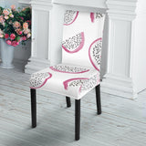 Dragon Fruit Pattern Dining Chair Slipcover
