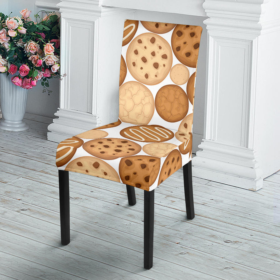 Various Cookie Pattern Dining Chair Slipcover