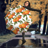 Oranges Pattern Background Umbrella