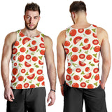 Tomato pattern Men Tank Top