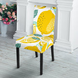 Lemon Design Pattern Dining Chair Slipcover