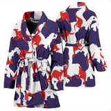 Kangaroo Australian Pattern Women'S Bathrobe