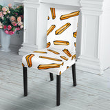 French Fries Potato Pattern Dining Chair Slipcover