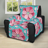 3D sakura cherry blossom pattern Recliner Cover Protector