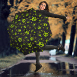 Alien Pattern Print Design 02 Umbrella