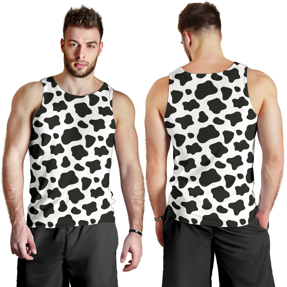 Cow skin pattern Men Tank Top