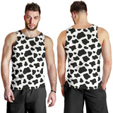 Cow skin pattern Men Tank Top