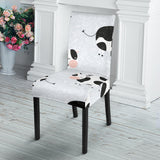 Cute Cows Pattern Dining Chair Slipcover
