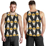 French fries dark background Men Tank Top