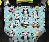 Cute Baby Panda Pattern Dog Car Seat Covers