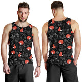fox sleeping fox pattern Men Tank Top