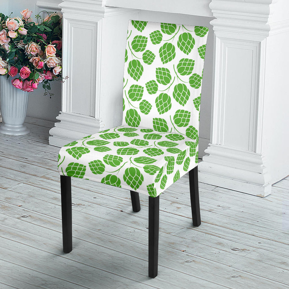 Hop Pattern Background Dining Chair Slipcover