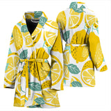 Lemon Design Pattern Women'S Bathrobe