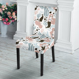 Cute Mermaid Pattern Dining Chair Slipcover