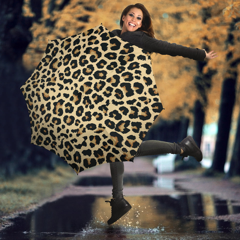 Leopard Print Design Pattern Umbrella