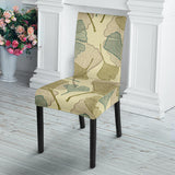 Ginkgo Leaves Design Pattern Dining Chair Slipcover