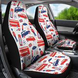 British Pattern Print Design 03 Universal Fit Car Seat Covers