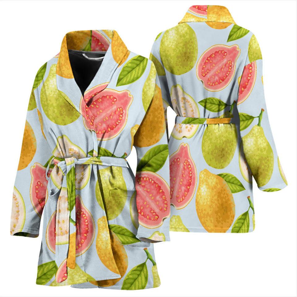 Guava Design Pattern Women'S Bathrobe