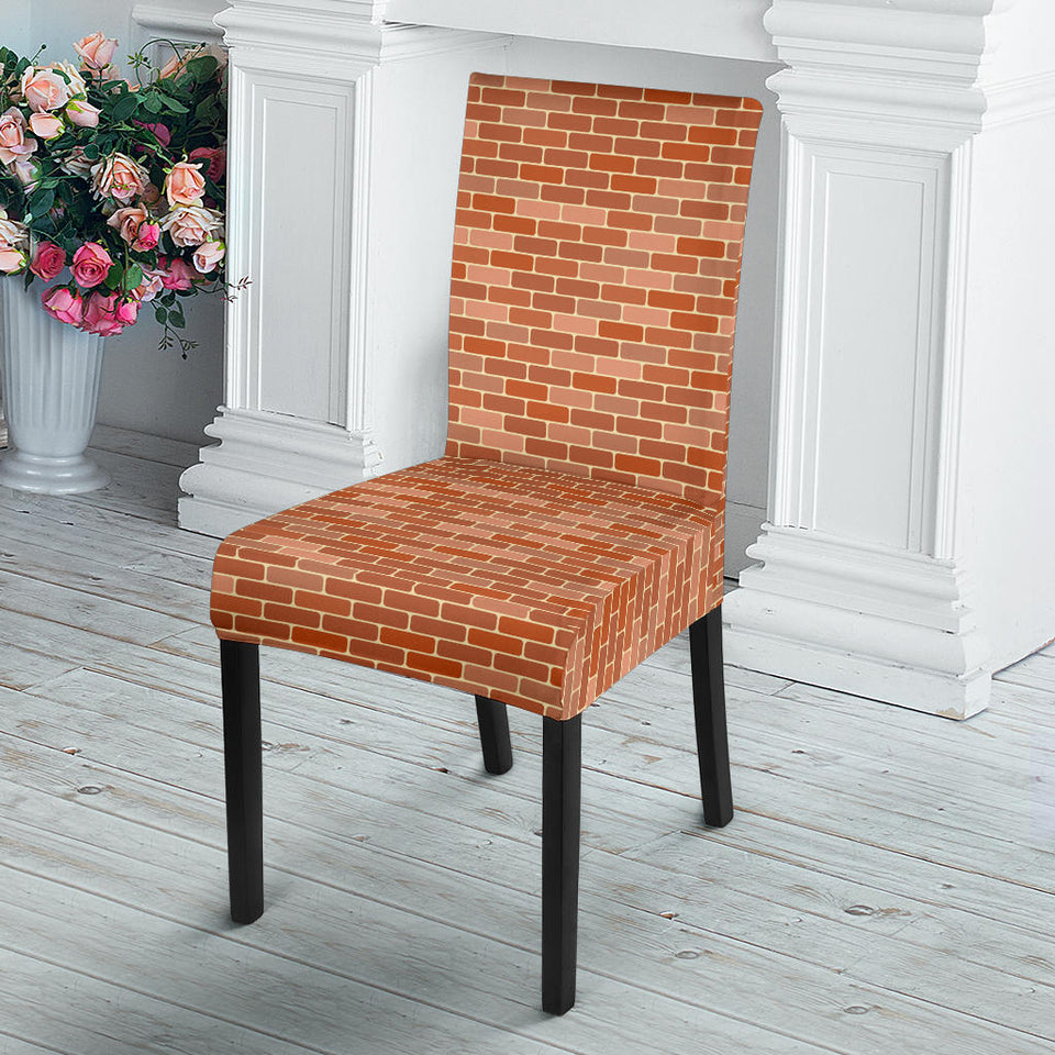 Brick Printed Pattern Print Design 02 Dining Chair Slipcover