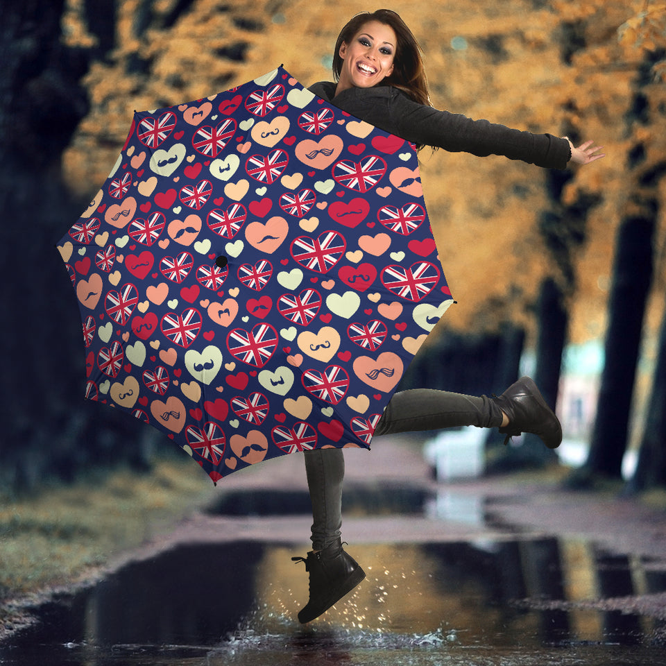 British Pattern Print Design 02 Umbrella