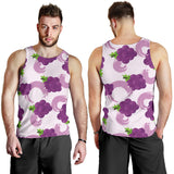 Cute Grape pattern Men Tank Top