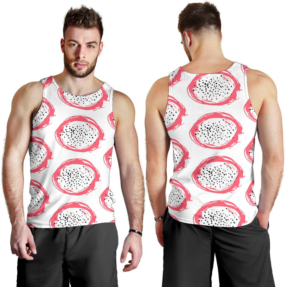 Hand drawn dragon fruit Men Tank Top