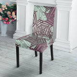 Spider Web Cobweb Design Color Pattern Dining Chair Slipcover