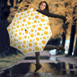 Oranges Leaves Pattern Umbrella