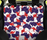 Kangaroo Australian Pattern Dog Car Seat Covers