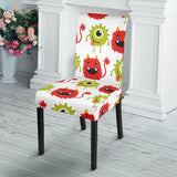 Alien Pattern Print Design 05 Dining Chair Slipcover