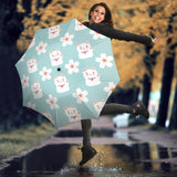 Maneki Neko Cat Sakura Umbrella