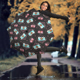 Camera Pattern Print Design 04 Umbrella