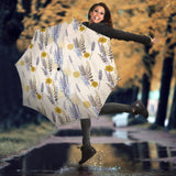 Lavender Modern Pattern Blackground Umbrella