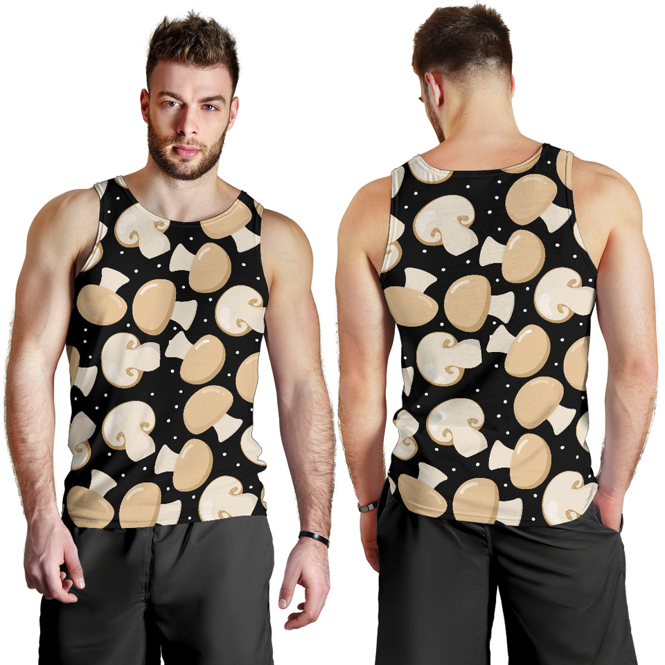 Champignon mushroom pattern Men Tank Top